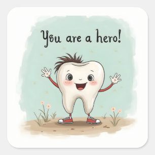Stickers pour les petits patients dentistes