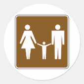 Stickers pour les voitures de tourisme familiales (Devant)