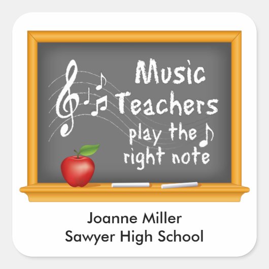 Stickers pour musiciens (Devant)