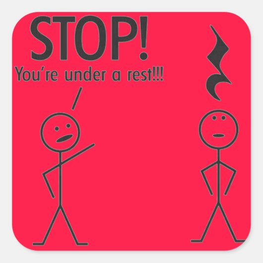 Stickers pour musiciens (Devant)