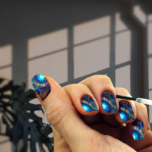 Céleste Dream Minx Clou Art Décals