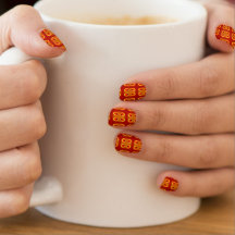 conception artistique de vernis à ongles