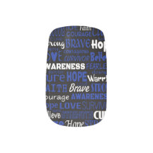 Mots De Sensibilisation...Bleu