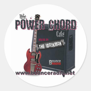 Stickers Power Chord Cafe