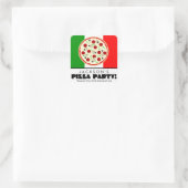 Stickers préférés de la fête de la pizza italienne (Sac)