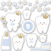 Stickers Première dent, Scrapbooking ou décoration