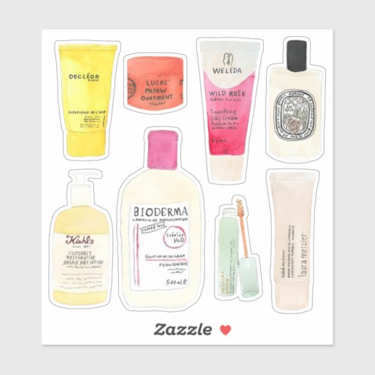 Stickers Preppy Girl Starter Pack (Feuille)