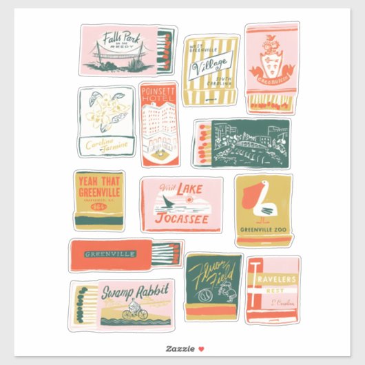 Stickers Preppy Girl Starter Pack (Feuille)