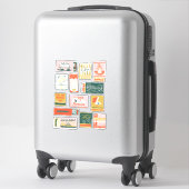 Stickers Preppy Girl Starter Pack (Sur valise)