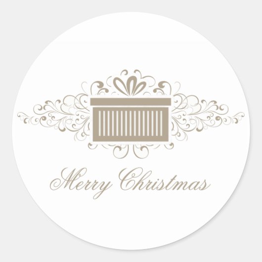 Stickers Présents Des Fêtes, Latte (Devant)