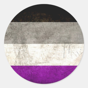 Stickers Pride Asexuée