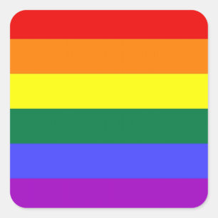 Stickers Pride LGBT (Carré)