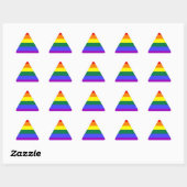 Stickers Pride LGBT (Triangle) (Feuille)