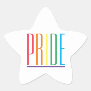 Stickers PRIDE Star