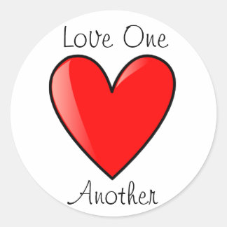 Stickers Primaires LDS - Aimez-vous les uns les au