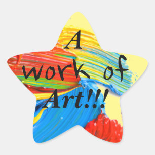 Stickers "primés" de professeur d'art