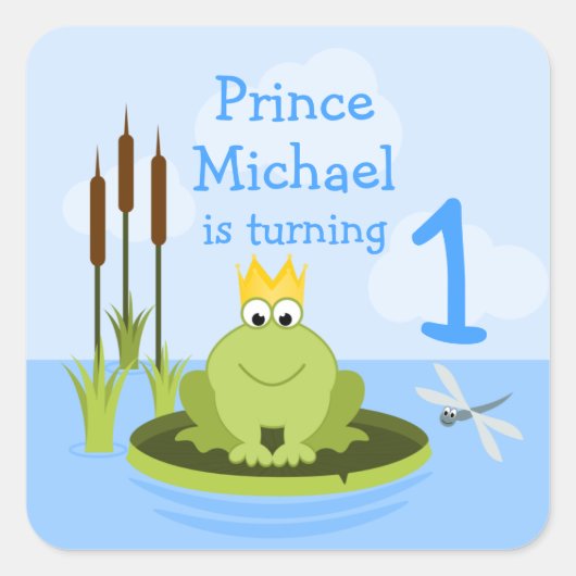 Stickers Prince de grenouille (Devant)