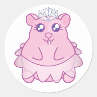 Stickers Princess Hamster