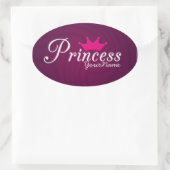 Stickers Princess Oval (Sac)