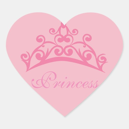 Stickers Princess Tiara (Devant)