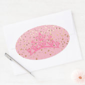Stickers Princess Tiara & Stars (Enveloppe)
