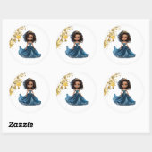 Stickers Princesse (Feuille)