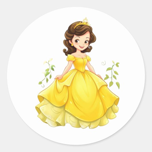 Stickers Princesse (Devant)