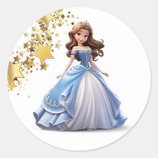 Stickers Princesse (Devant)