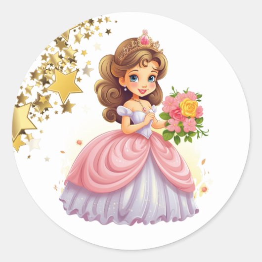 Stickers Princesse (Devant)