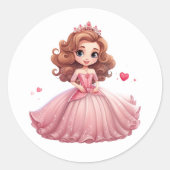 Stickers Princesse (Devant)