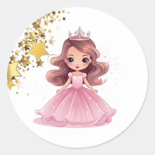 Stickers Princesse (Devant)