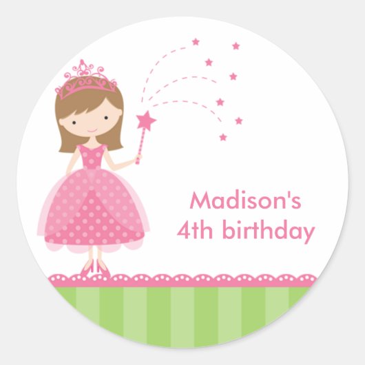 Stickers Princesse (Devant)