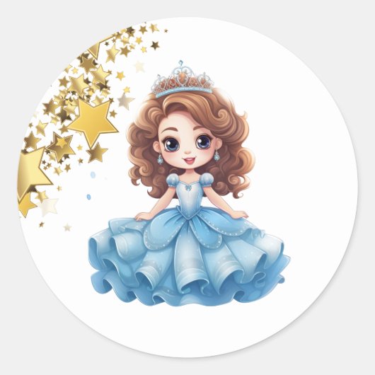 Stickers Princesse (Devant)