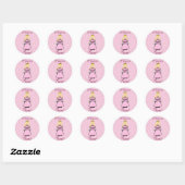 Stickers Princesse Blonde (Feuille)