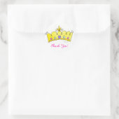 Stickers Princesse Couronne - Merci (Sac)