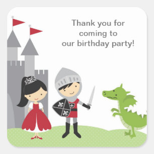 Stickers Princesse et Chevalier