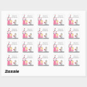 Stickers Princesse et Chevalier (Feuille)