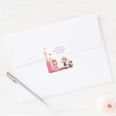 Stickers Princesse et Pirate Rose (Enveloppe)