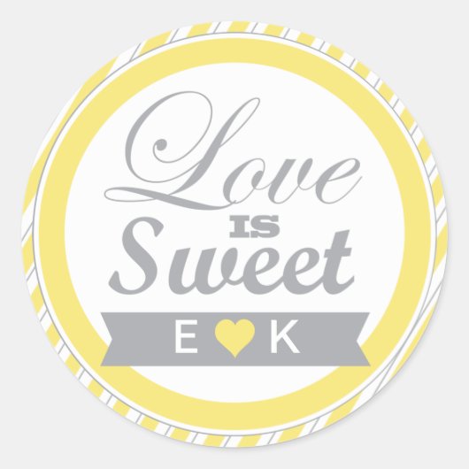 Stickers Privilège Jaune et Grey (Devant)