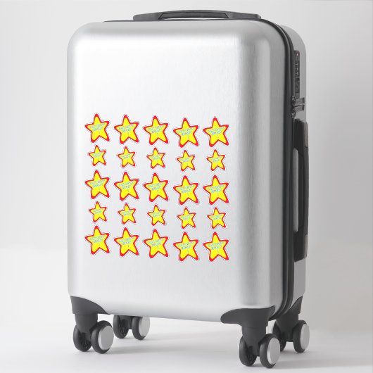 Stickers Professeur Fantastic Effort Fun Reward En (Sur valise)