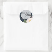 Stickers professionnels 20 - 1,5" Bébé Cosmos rose (Sac)