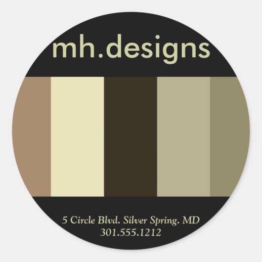 Stickers professionnels Bold Designer (Devant)