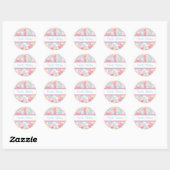 Stickers professionnels Pastel customisé (Feuille)