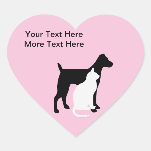 Stickers professionnels Pet Care (Devant)