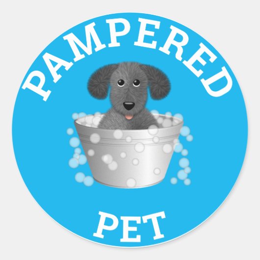 Stickers professionnels Pet Care (Devant)