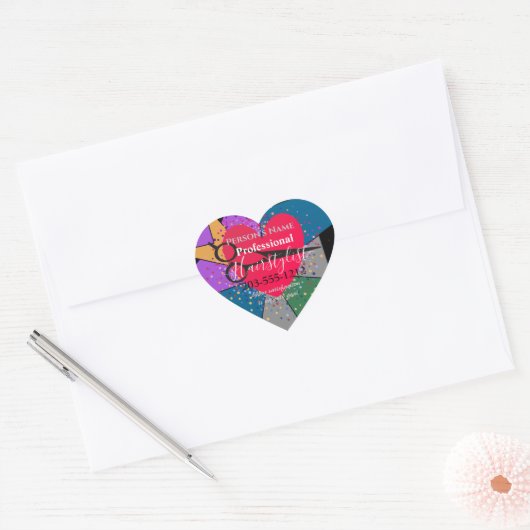 Stickers promotionnels coiffeur HAMbyWG (Enveloppe)