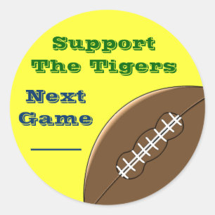 Stickers promotionnels de l'équipe de football