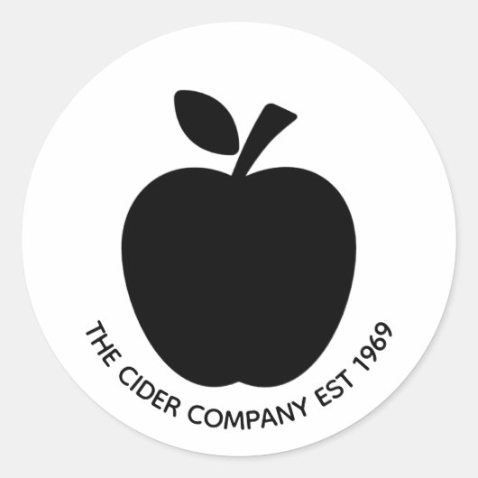 Stickers promotionnels professionnels - The Cider (Devant)