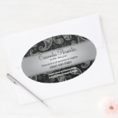 Stickers promotionnels somptueux Paisley (Enveloppe)