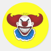 Stickers Psycho Clown (Devant)